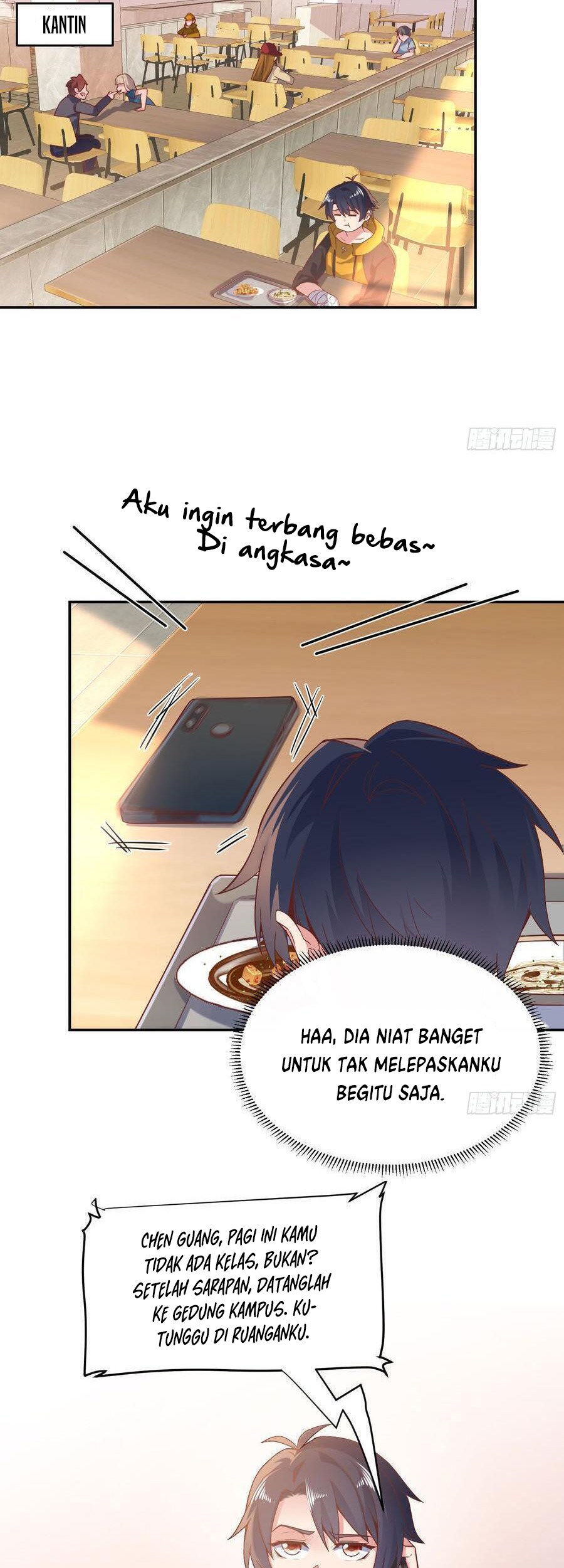 Carrying The Goddess Along Chapter 43 Bahasa Indonesia